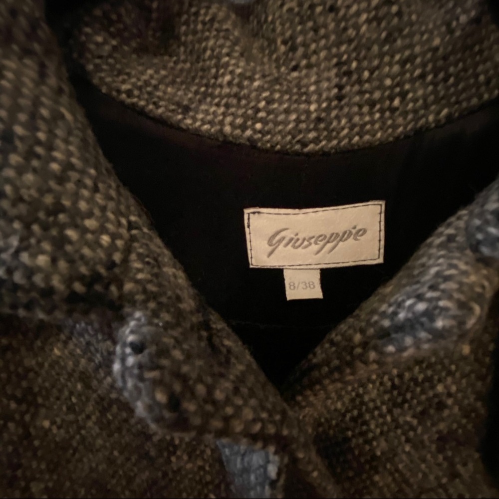VINTAGE 1990’s Giuseppe Donegal Wool Coat